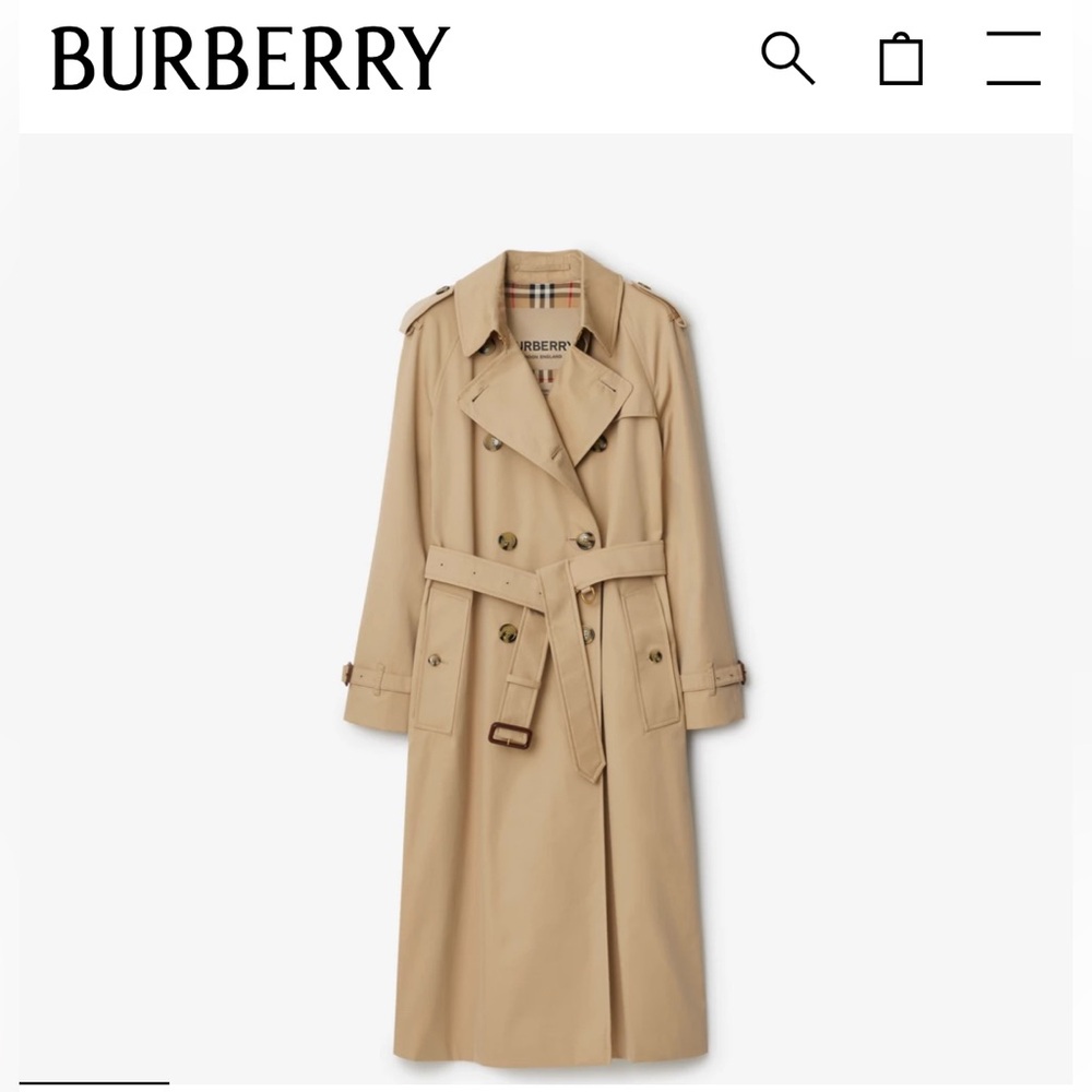 Burberry Waterloo Trench Coat